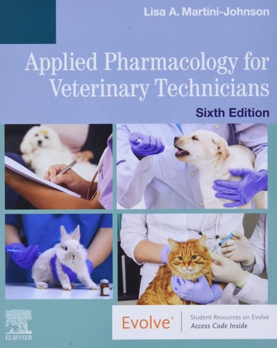 Applied Pharmacology for Veterinary Technicians cover