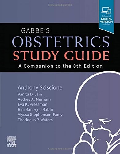 Gabbe's Obstetrics Study Guide A Companion to the 8th Edition cover
