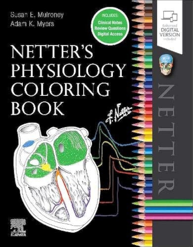 Netter's Physiology Coloring Book cover