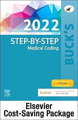 Buck's Medical Coding Online for Step-by-Step Medical Coding, 2022 Edition (Access Code and Textbook Package) cover