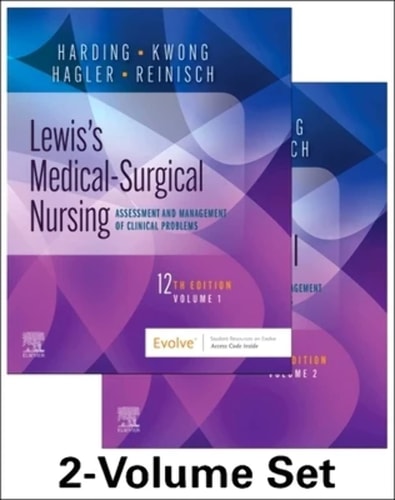Lewis's Medical-Surgical Nursing - 2-Volume Set Assessment and Management of Clinical Problems cover