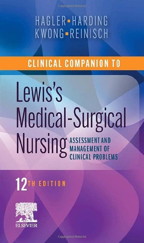 Clinical Companion to Lewis's Medical-Surgical Nursing Assessment and Management of Clinical Problems cover