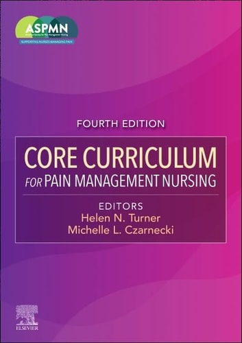 Core Curriculum for Pain Management Nursing cover