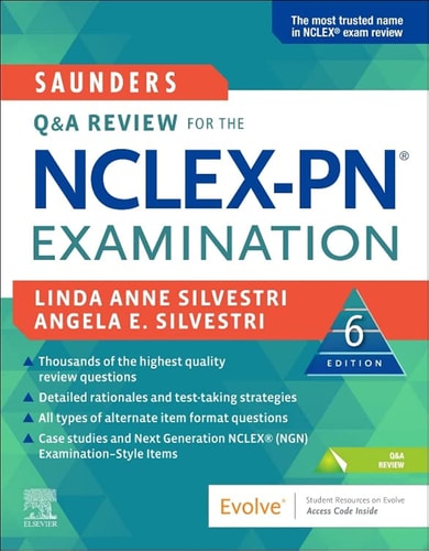 Saunders Q and a Review for the NCLEX-PN® Examination cover