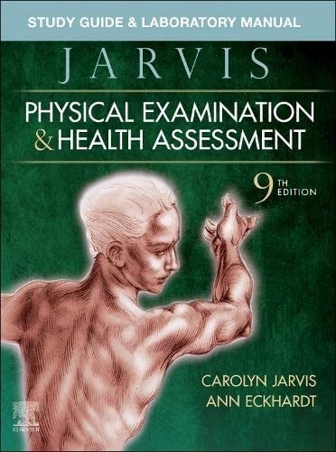 Study Guide and Laboratory Manual for Physical Examination and Health Assessment cover