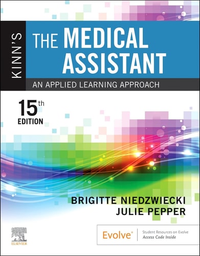 Kinn's the Medical Assistant An Applied Learning Approach cover