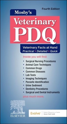 Mosby's Veterinary PDQ cover