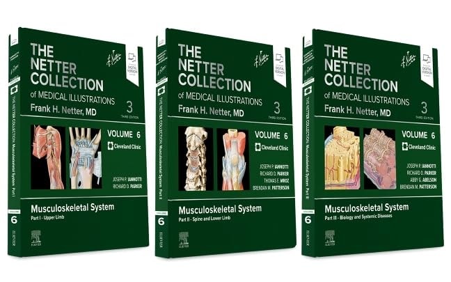 The Netter Collection of Medical Illustrations: Musculoskeletal System Package Volume 6 cover