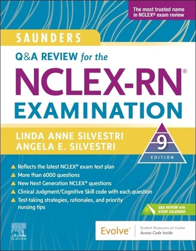 Saunders Q and a Review for the NCLEX-RN® Examination cover