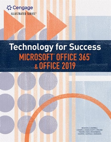 Technology for Success and Illustrated SeriesTM Microsoft Office 365 & Office 2019 cover