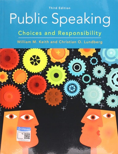 Public Speaking: Choices and Responsibility cover