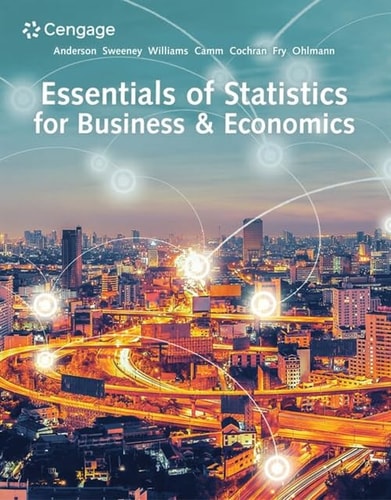 Essentials of Statistics for Business and Economics cover