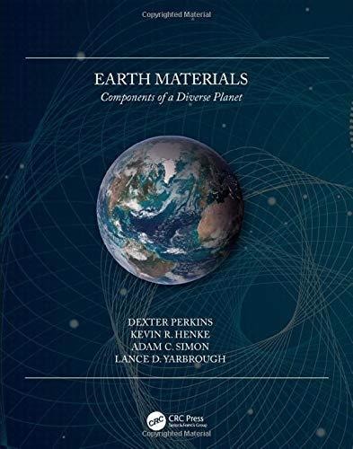 Earth Materials Components of a Diverse Planet cover