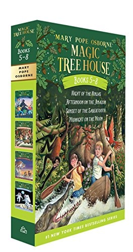 Magic Tree House Books 5-8 Boxed Set cover
