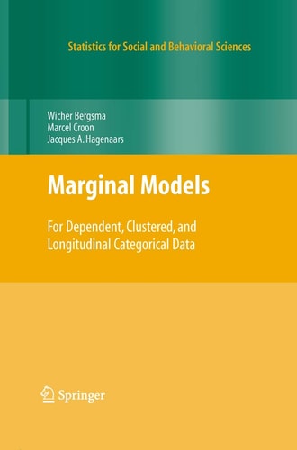 Marginal Models For Dependent, Clustered, and Longitudinal Categorical Data cover