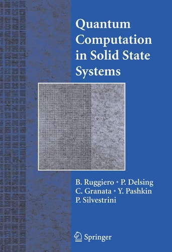 Quantum Computing in Solid State Systems cover