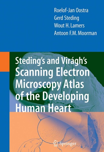 Steding's and Virágh's Scanning Electron Microscopy Atlas of the Developing Human Heart cover