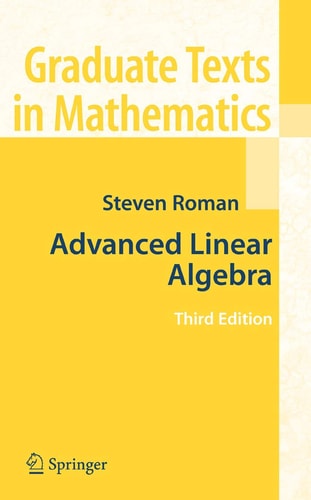 Advanced Linear Algebra cover