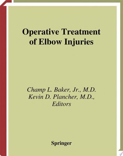 Operative Treatment of Elbow Injuries cover