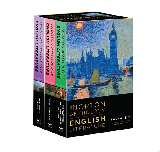 The Norton Anthology of English Literature Tenth Edition Package 1 (Volume D,E,F) cover