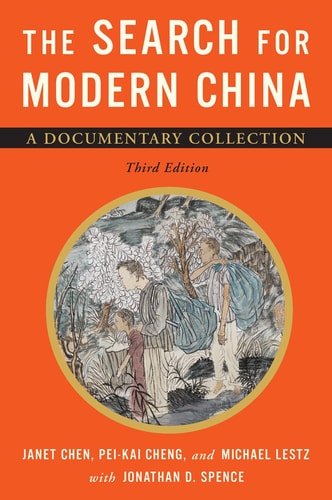 The Search for Modern China A Documentary Collection cover