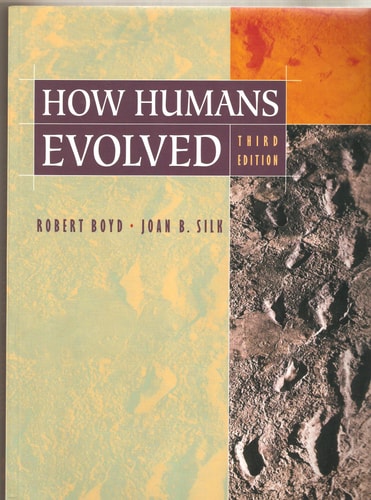 How Humans Evolved cover