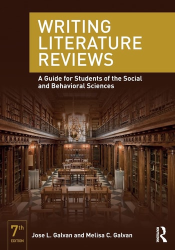 Writing Literature Reviews A Guide for Students of the Social and Behavioral Sciences cover