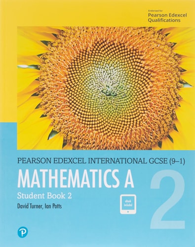 Edexcel International GCSE (9-1) Mathematics A Student Book 2: print and ebook bundle cover
