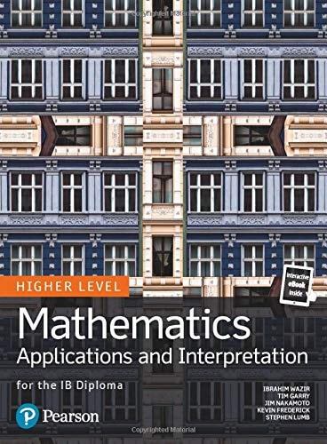 Mathematics Applications and Interpretation for the IB Diploma Higher Level cover