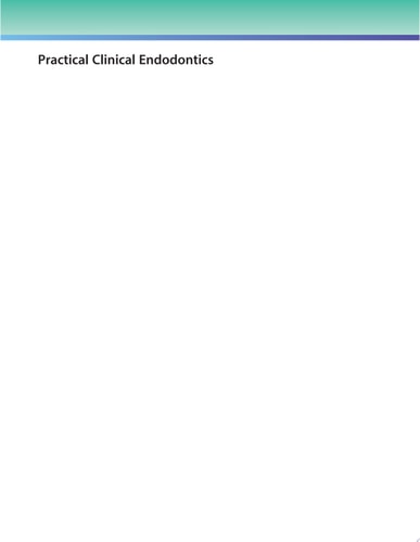 Practical Clinical Endodontics cover