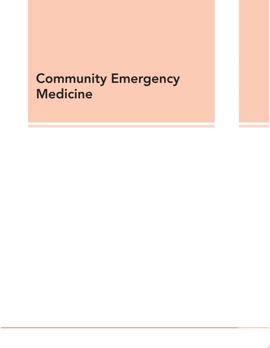 Community Emergency Medicine cover