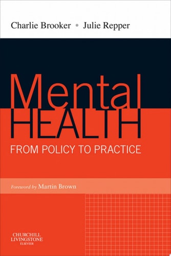 Mental Health: From Policy to Practice cover