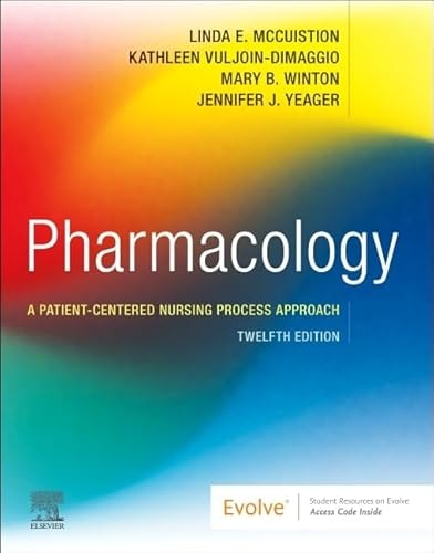 Pharmacology A Patient-Centered Nursing Process Approach cover