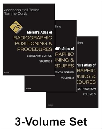 Merrill's Atlas of Radiographic Positioning and Procedures - 3-Volume Set cover