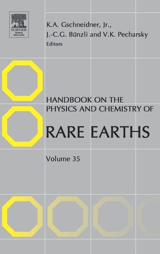 Handbook on the Physics and Chemistry of Rare Earths cover