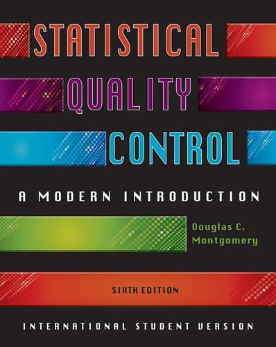 Introduction to Statistical Quality Control cover