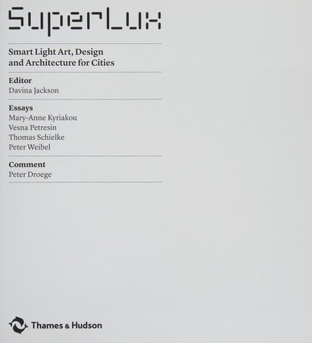 SuperLux Smart Light Art, Design & Architecture cover