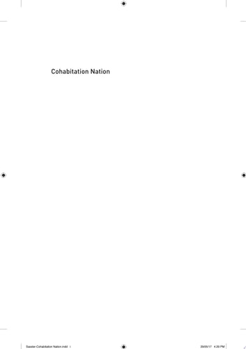 Cohabitation Nation Gender, Class, and the Remaking of Relationships cover