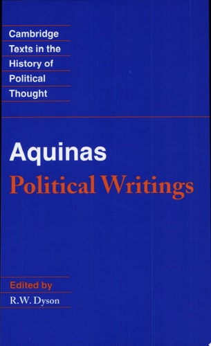 Aquinas: Political Writings cover