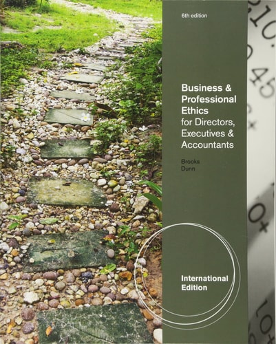 Business & Professional Ethics for Directors, Executives & Accountants cover
