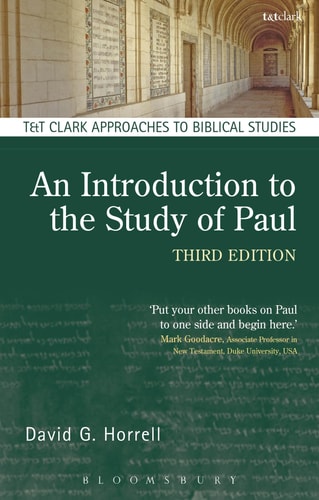 An Introduction to the Study of Paul cover