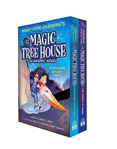 Magic Tree House Graphic Novels 1-2 Boxed Set (A Graphic Novel Boxed Set) cover