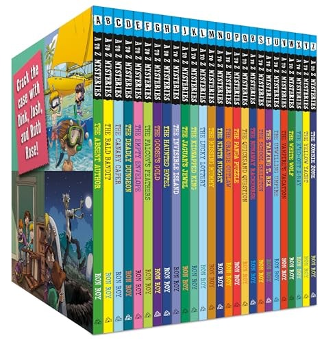 A to Z Mysteries Boxed Set: Every Mystery from A to Z! cover