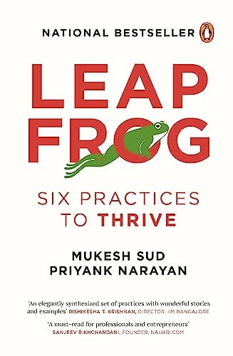 Leapfrog Six Practices to Thrive at Work cover