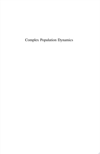 Complex Population Dynamics A Theoretical/empirical Synthesis cover