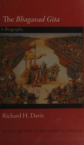 The Bhagavad Gita A Biography cover