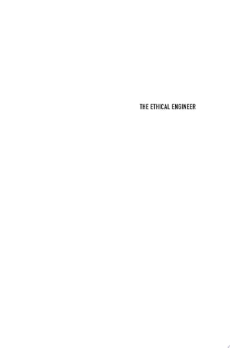 The Ethical Engineer Contemporary Concepts and Cases cover