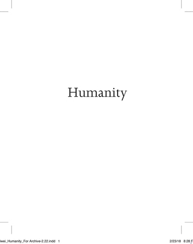 Humanity cover