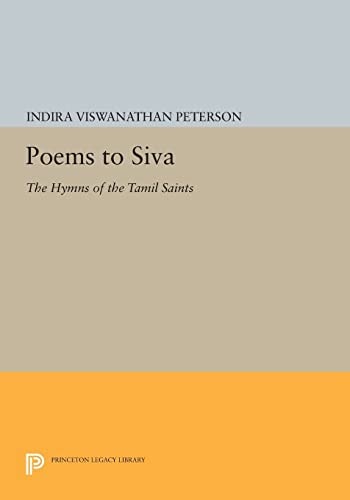 Poems to Siva The Hymns of the Tamil Saints cover