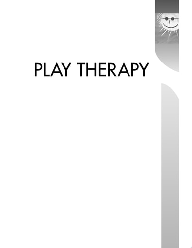 Play Therapy A Non-Directive Approach for Children and Adolescents cover